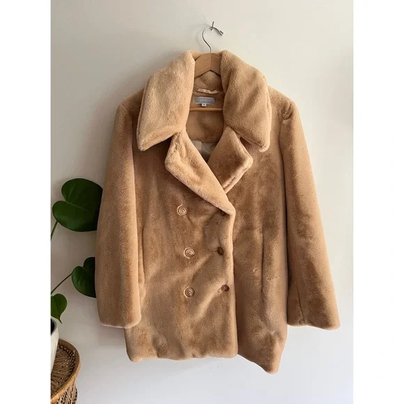 ジャケット・アウター Faux Fur Hoodie Duffle Coat nude petal S 71aRjjSiH+L._UY1000_.jpg
